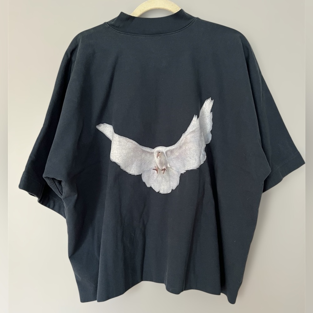 Yeezy Gap Engineered by Balenciaga Dove No Seam T-shirt in Blue